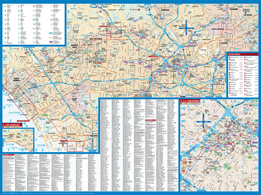 Los Angeles 1:17.000 / 1:60.000