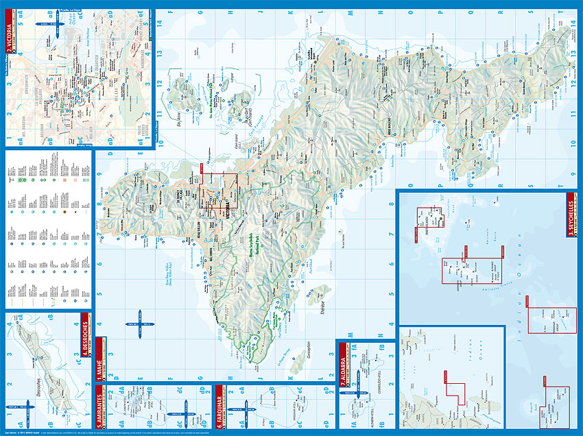 Seychellen 1:50.000