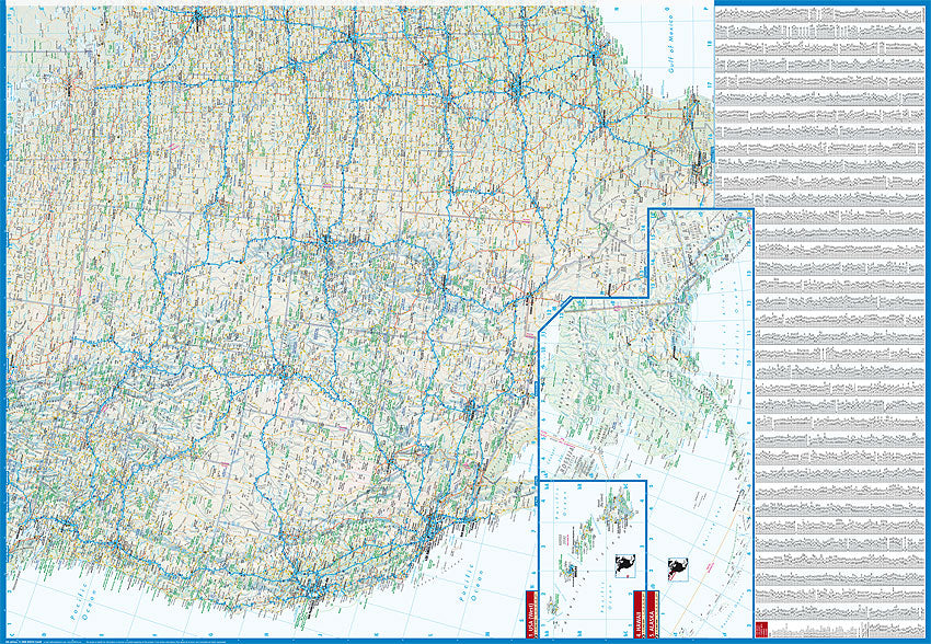 USA Interstate 1:4 Mio.