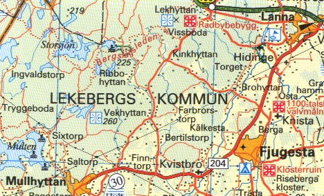 Sverige Vägatlas - Ausgabe 2023 1:250 000 - Straßenatlas Schweden reduzierte Restexemplare