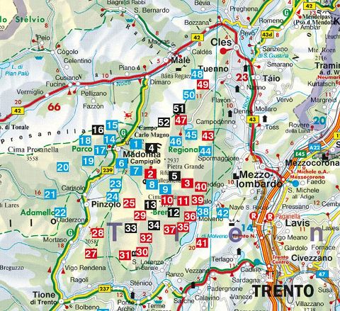 Brenta - Rother Wanderführer