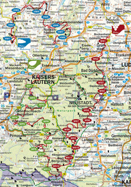 Pfälzer Weinsteig - Rother Wanderführer