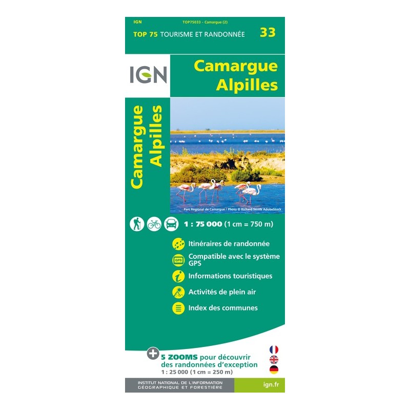 Camargue Alpilles 1:75.000