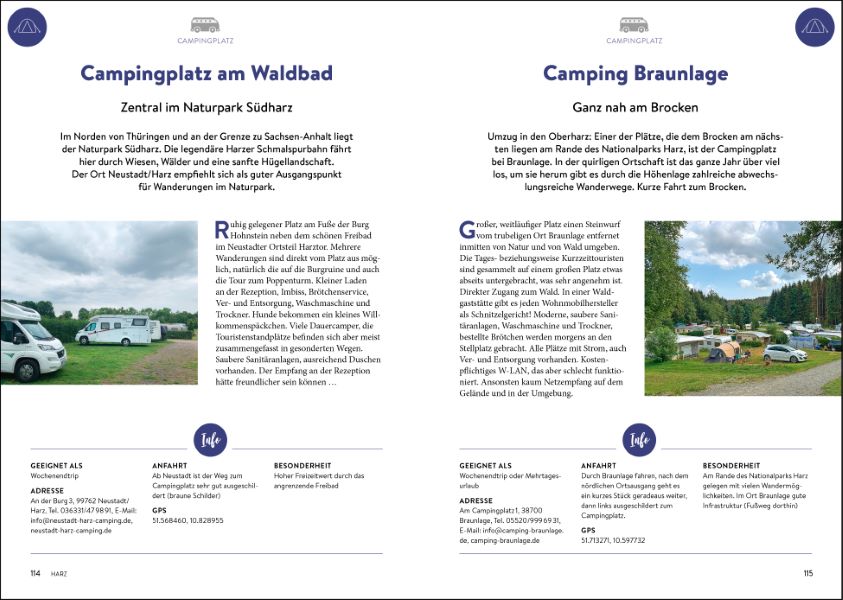 Camp & Hike Deutschland - 100 Wandertouren rund um die schönsten Camping- und Stellplätze