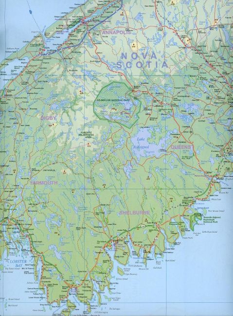 Canada's Maritime Provinces - 1:535.000 ITM