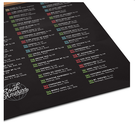 Adventure Map Scratch Map