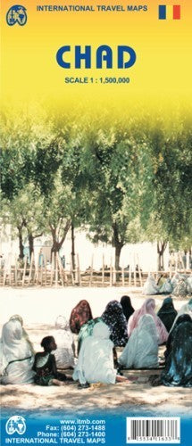 Chad, Tchad, Tschad - 1:1,500,000