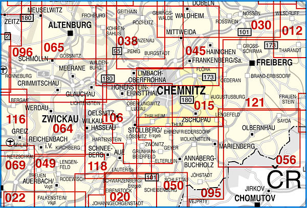 015 Chemnitz und Umgebung 1:35.000