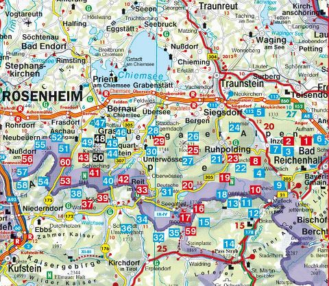 Chiemgau - Rother Wanderführer