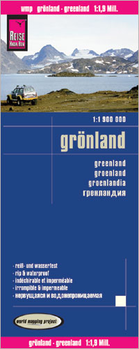 Grönland 1:1.900.000 - Reise Know How