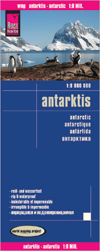 Antarktis 1:8.000.000 - Reise Know How
