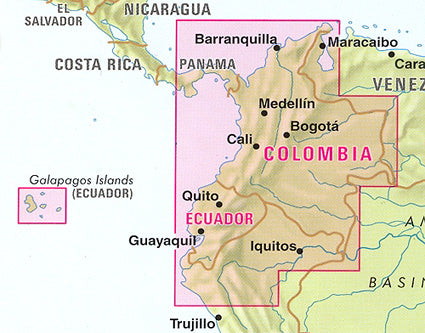 Colombia / Ecuador - 1:2.500.000
