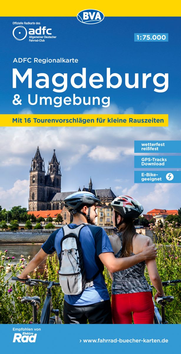 Magdeburg und Umgebung - ADFC Regionalkarte
