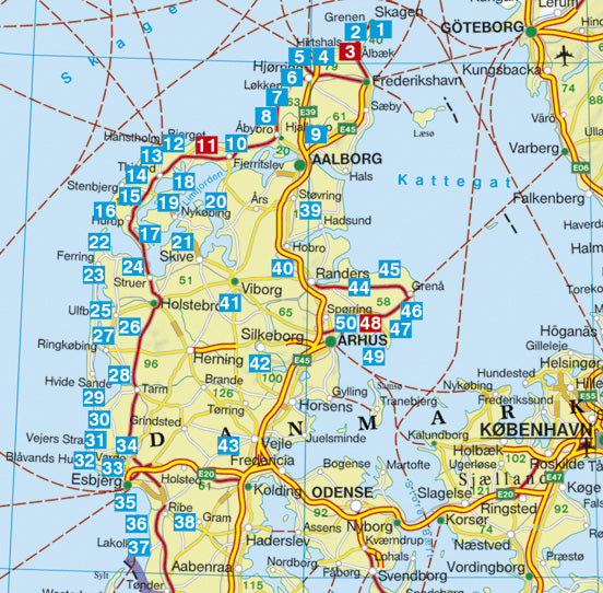 Dänemark - Jütland - Rother Wanderführer