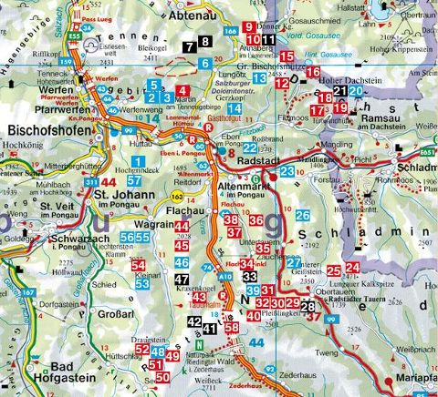 Dachstein - Tauern West - Rother Wanderführer