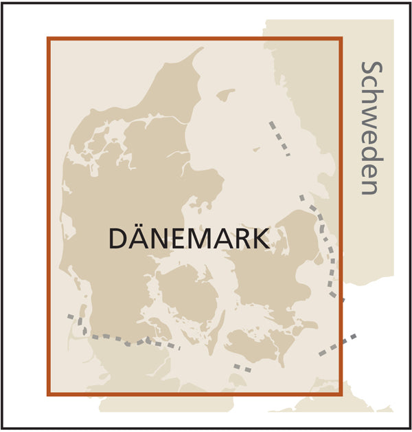 Dänemark 1:300.000 - Reise Know How Straßenkarte