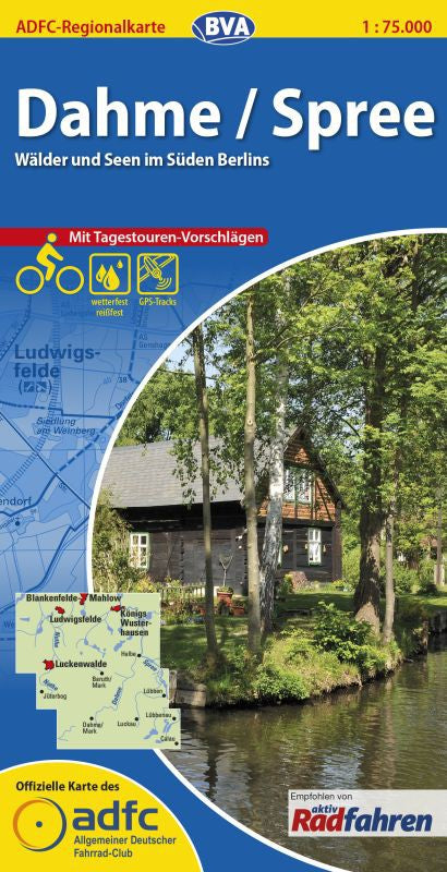 Dahme/Spree - ADFC Regionalkarte