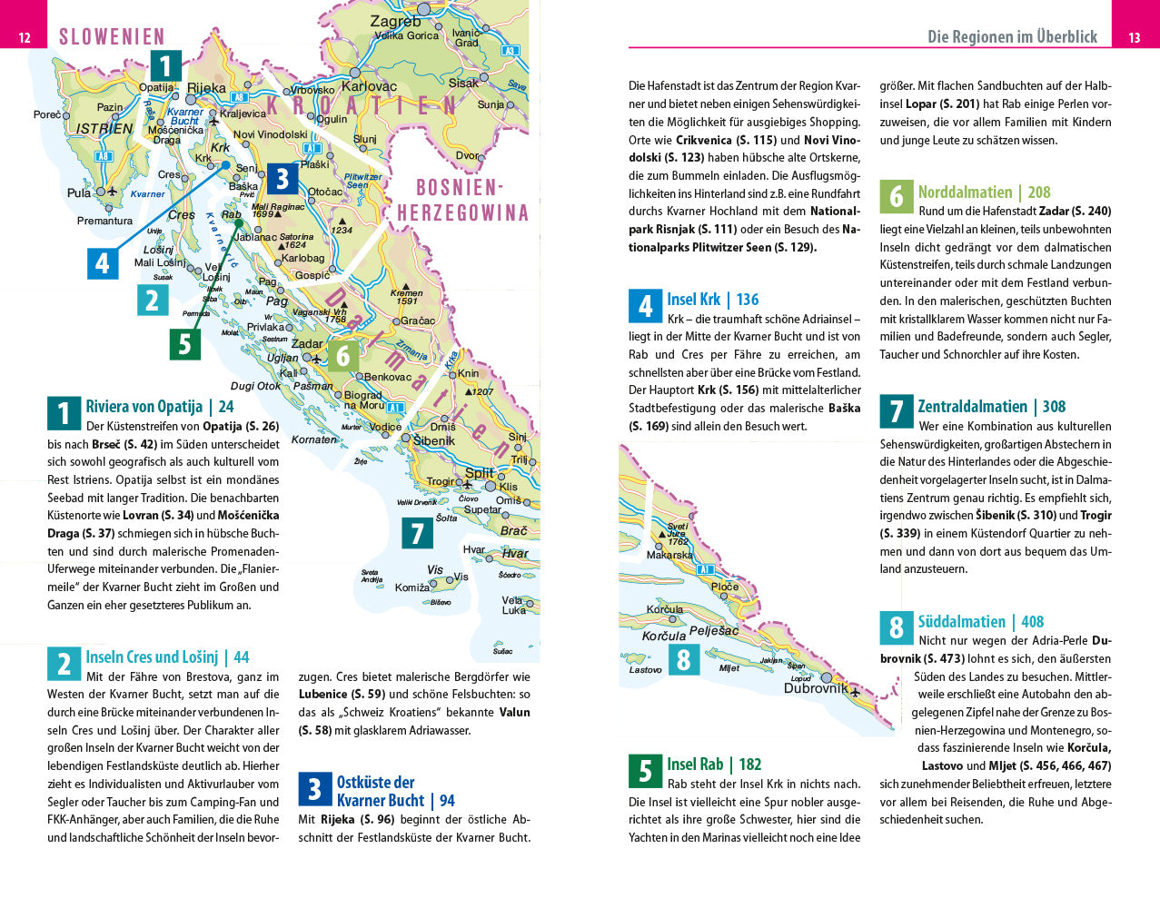 Dalmatien & Kvarner Bucht - Reise Know-How