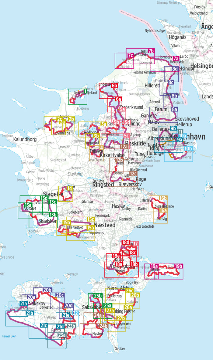 Dänemark Ost - Bikeline Radtourenbuch