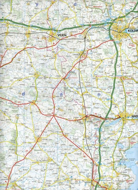 Dänemark West Regionalkarte 1:200.000 - Kümmerly und Frey