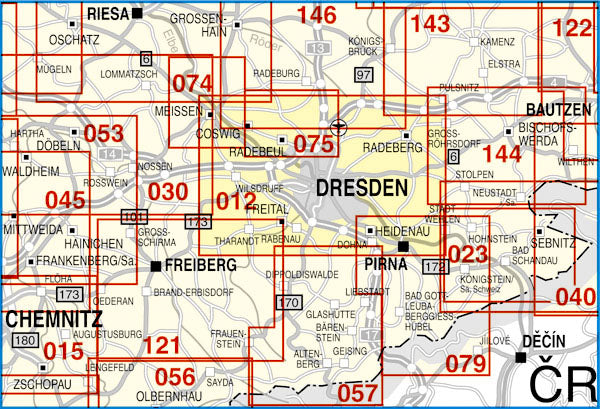 012 Dresden und Umgebung 1:35.000