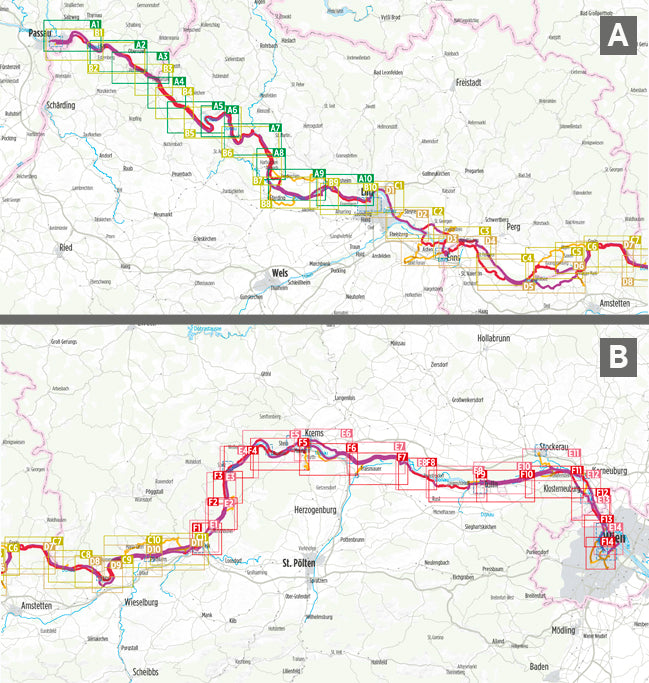 Donau-Radweg 2 Österreich - Bikeline Radtourenbuch