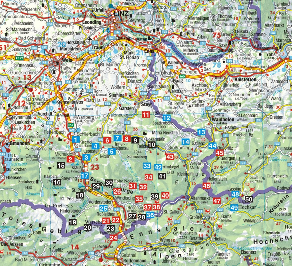 Eisenwurzen - Rother Wanderführer