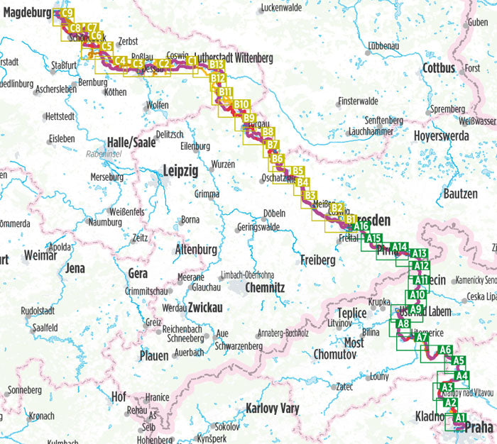 Elbe-Radweg 1 - Bikeline Radtourenbuch
