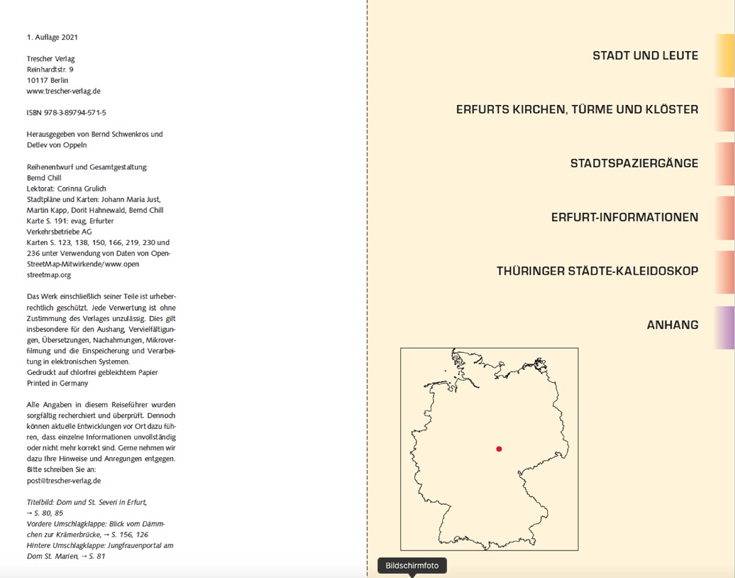 Erfurt - Trescher Verlag