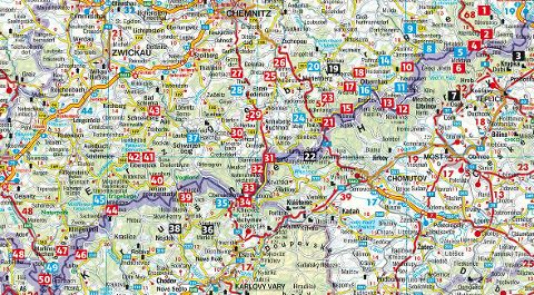 Erzgebirge - Rother Wanderführer