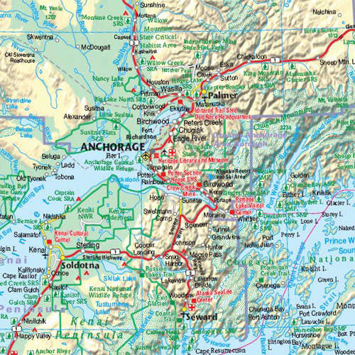 Alaska - 1:1,5 Mio.