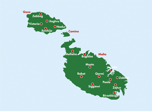 Malta - Gozo - 1:30.000