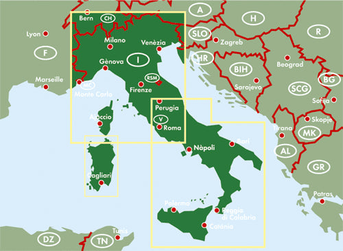 Italien - 1:600.000