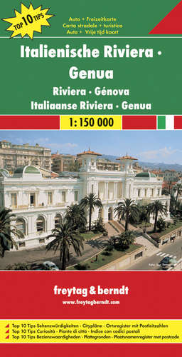Italienische Riviera - Genua 1:150.000