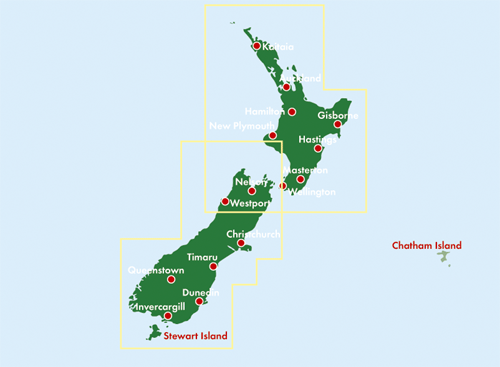 Neuseeland - 1:700.000