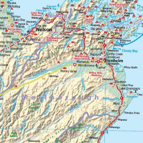 Neuseeland - 1:700.000