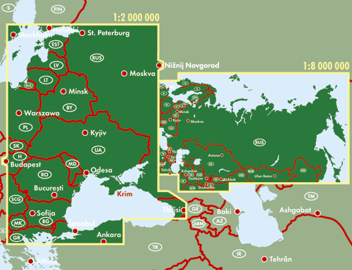 Russland GUS - 1:2 Mio - 1:8 Mio.