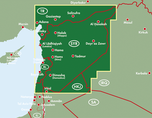 Syrien - 1:700.000