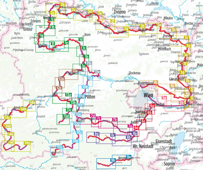 Niederösterreich Fluss-Radwege - Bikeline Radtourenbuch