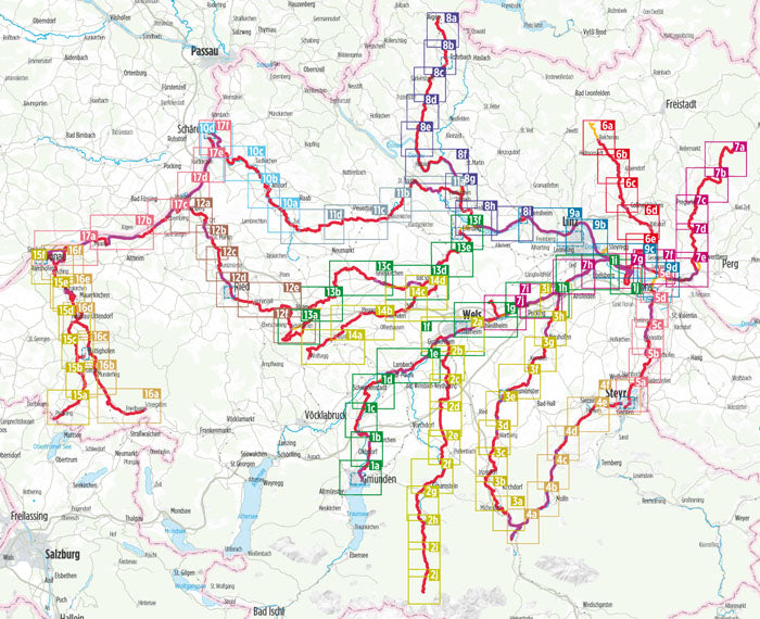 Oberösterreich Fluss-Radwege - Bikeline Radtourenbuch