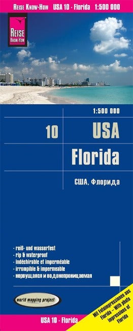 USA 10, Florida 1:500.000 - Reise Know How