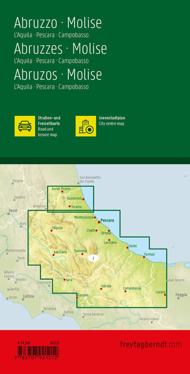 Abruzzen - Molise 1:150.000