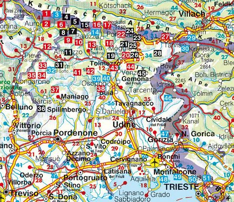 Friaul-Julisch Venetien - Rother Wanderführer