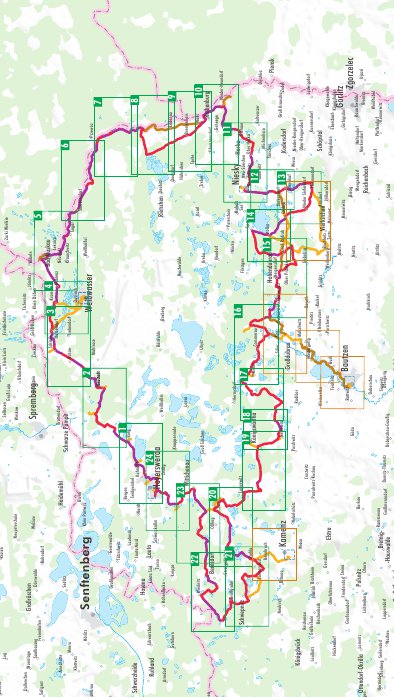 Frosch-Radweg - Bikeline Radtourenbuch