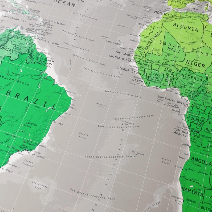 W68 World Future Map - The Future Mapping Company