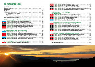 Alpenüberquerung L1 Garmisch - Brescia - Rother Wanderführer