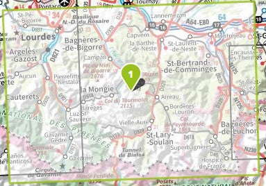 Gavarnie - Neouvielle 1:75.000