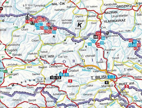 Georgien Wanderführer - Bergverlag Rother