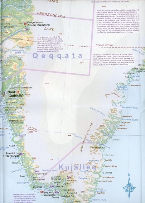 Greenland & North Pole - 1:3.000.000 / 1:9.000.000 ITMB