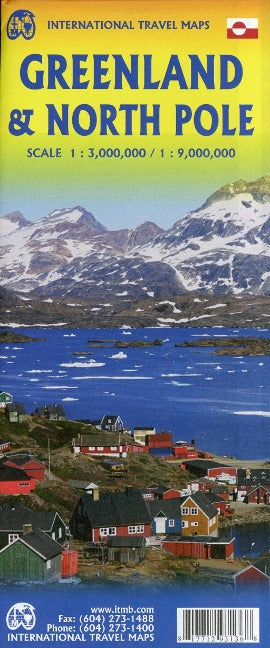 Greenland & North Pole - 1:3.000.000 / 1:9.000.000 ITMB